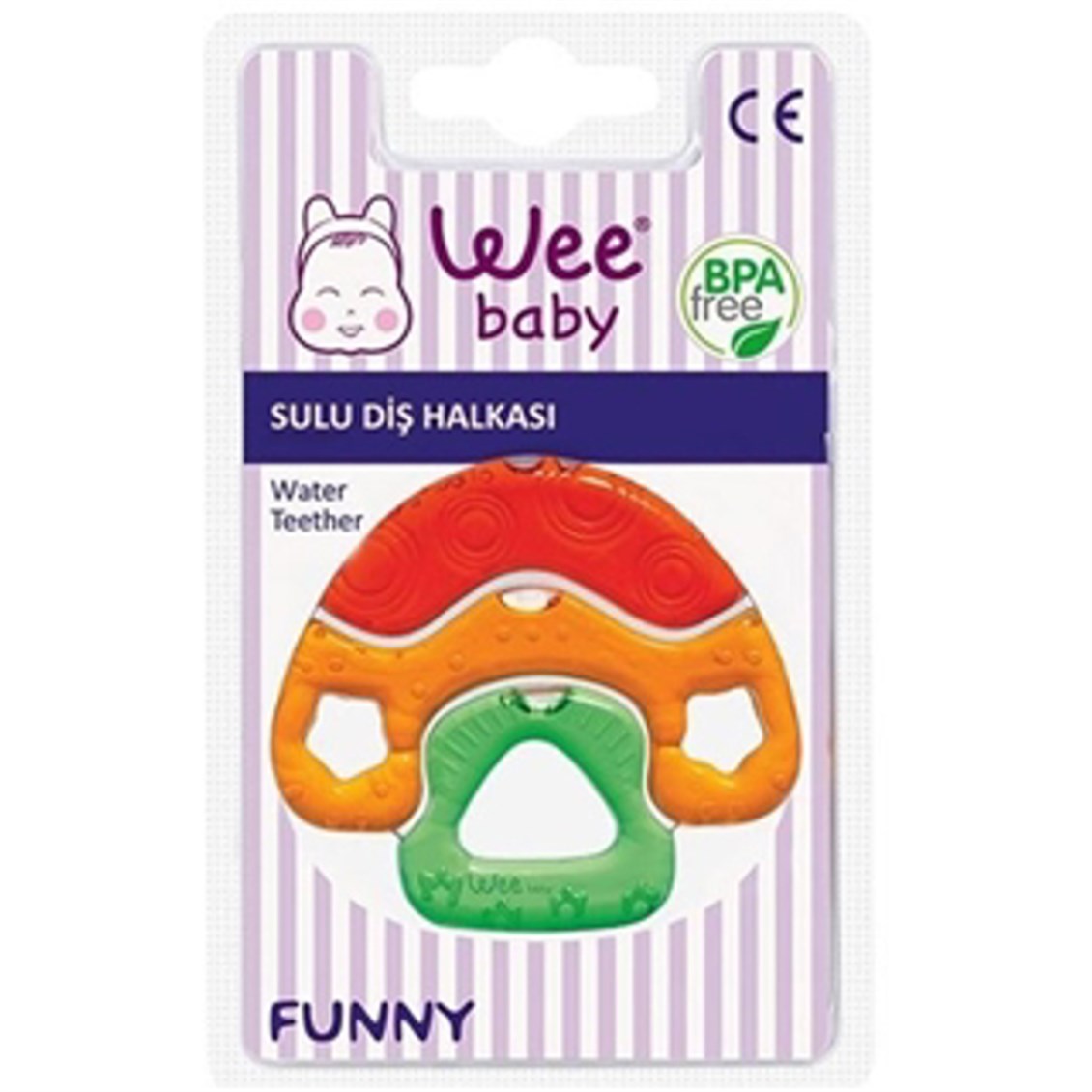 Wee Baby Funny Sulu Diş Halkası