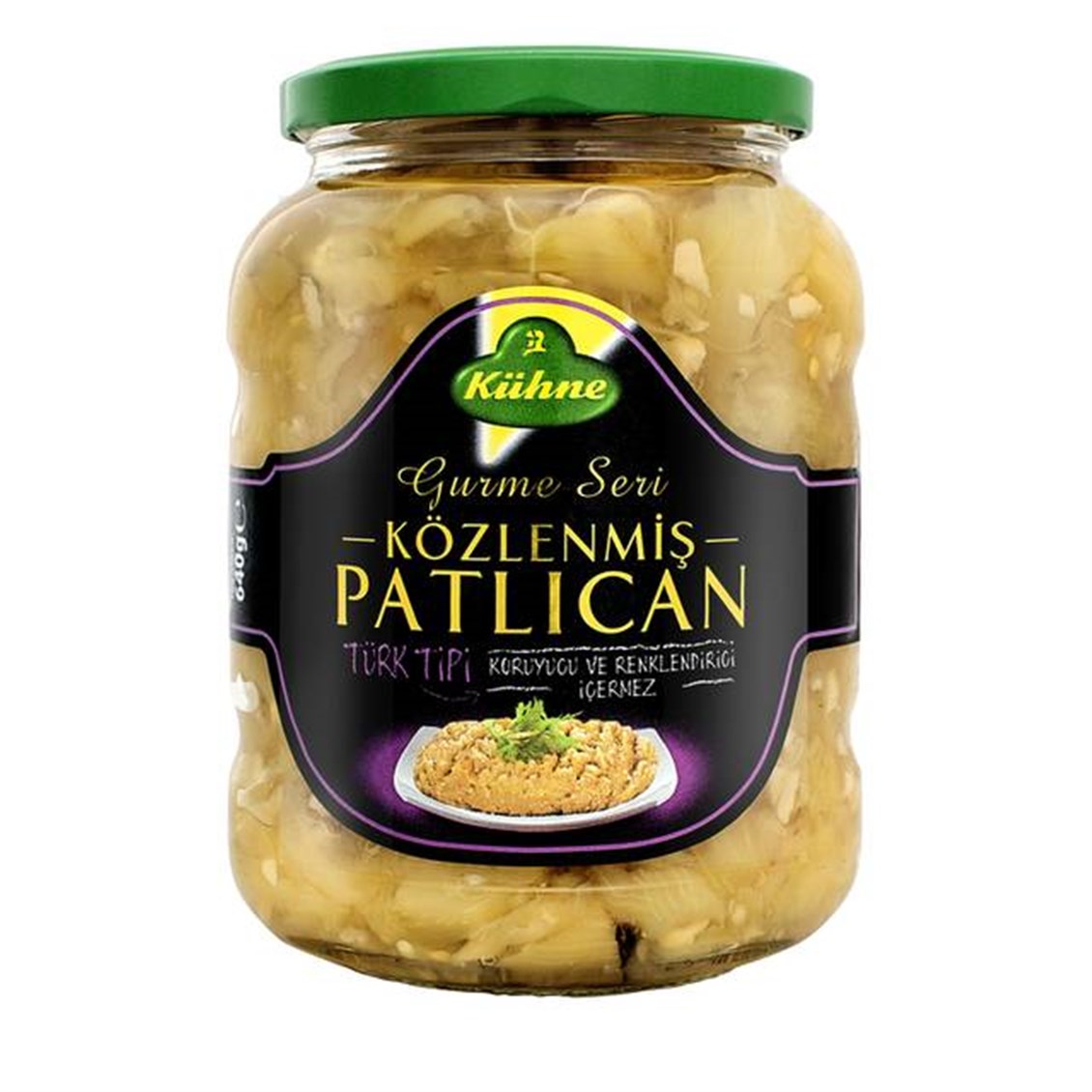 Kühne Közlenmiş Patlıcan 640 Gr