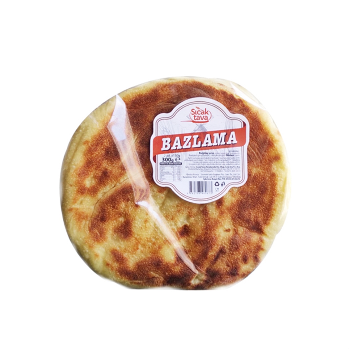 Sıcak Tava Bazlama Ekmek 2'li 300 Gr