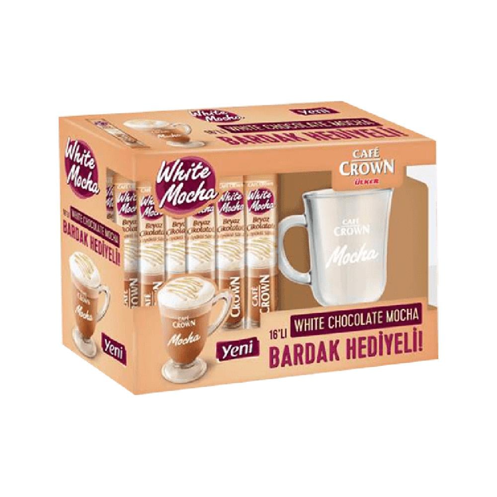 Cafe Crown Mocha 320 gr 16'lı Bardak Hediyeli