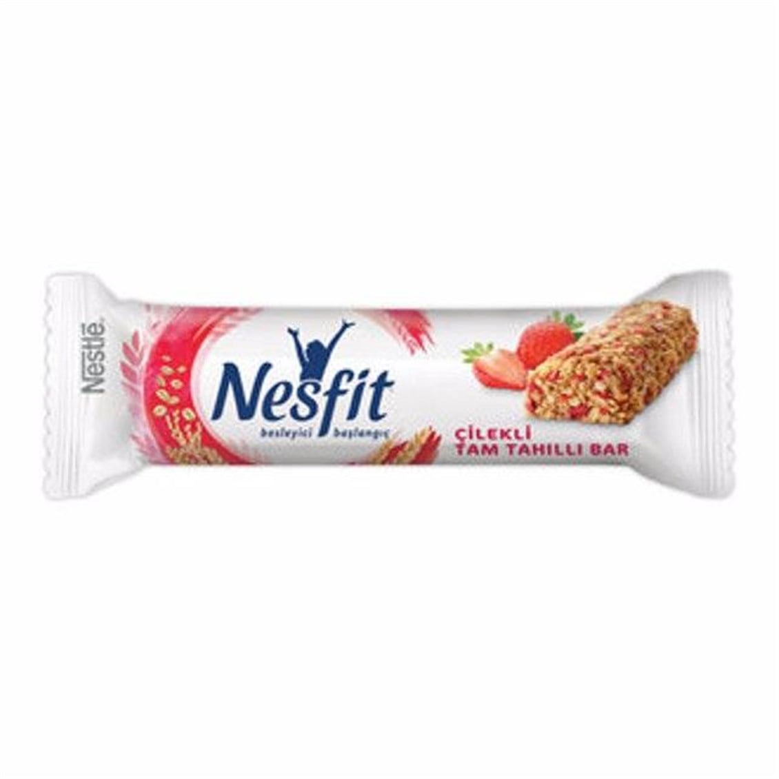 Nestle Nesfit Çilekli Tam Tahıllı Bar 23 Gr