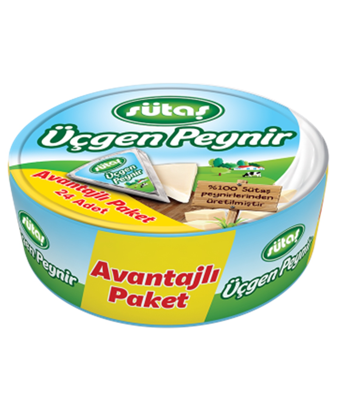  SUTAS PEYNIR 24LU UCGEN PORSIYON 