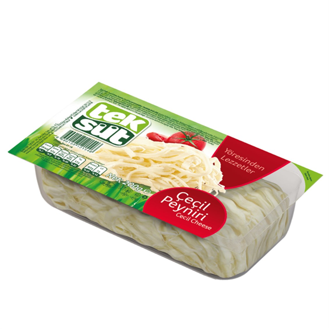 TekSüt Çeçil Peyniri 200Gr