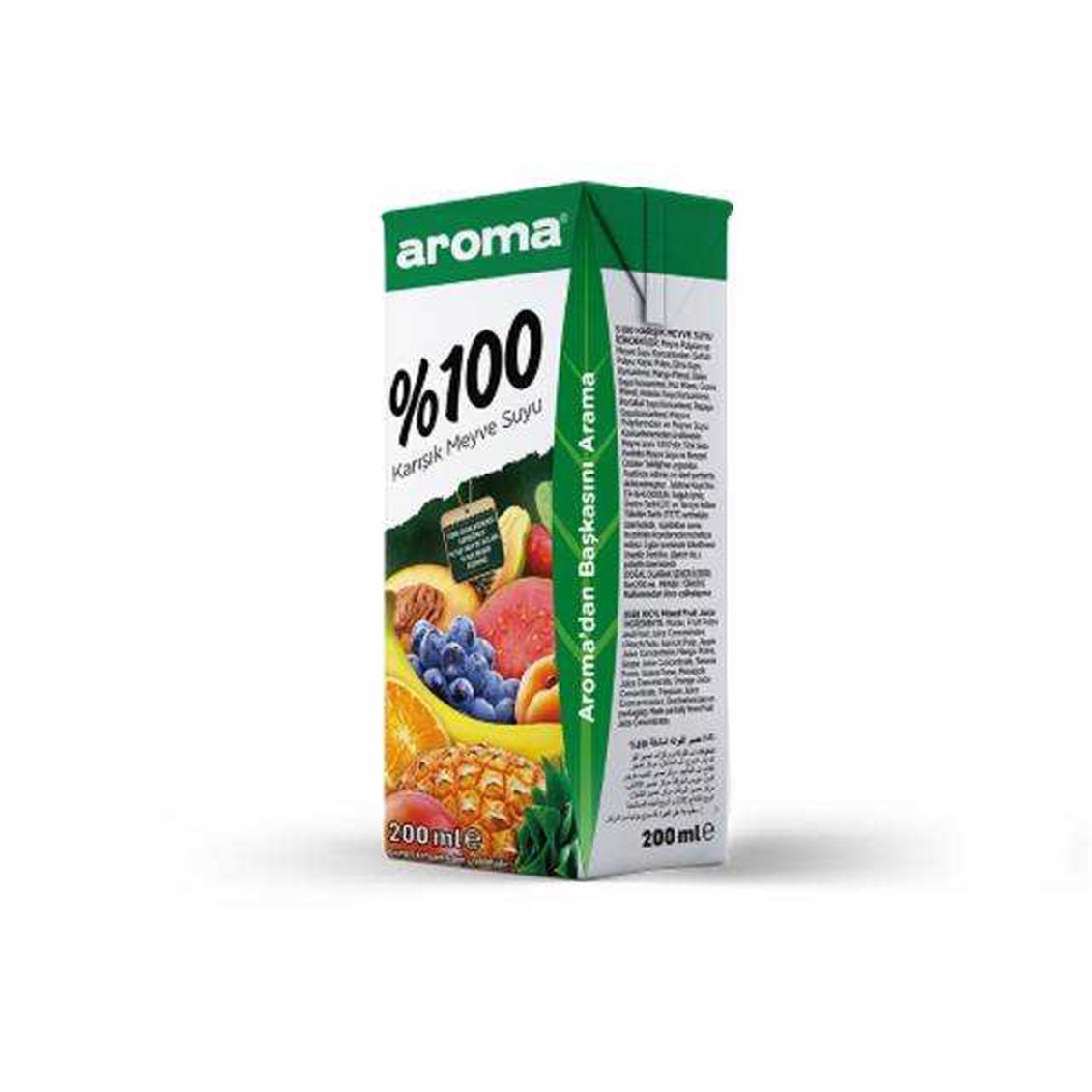 Aroma %100 Karışık Meyve Suyu 200 ml