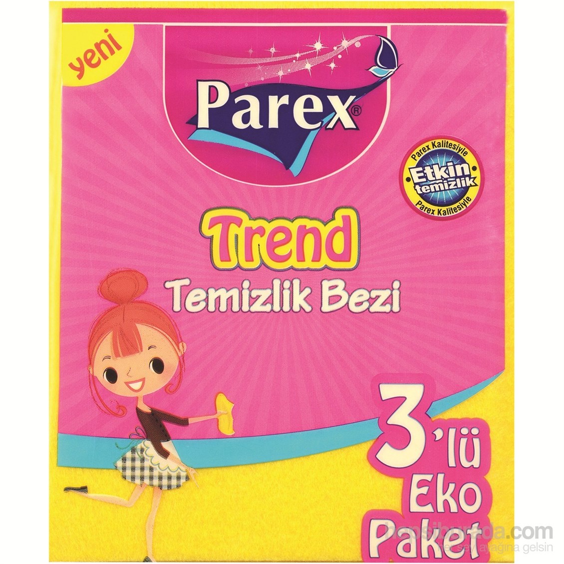 Parex Trend Temizlik Bezi 3 'lü