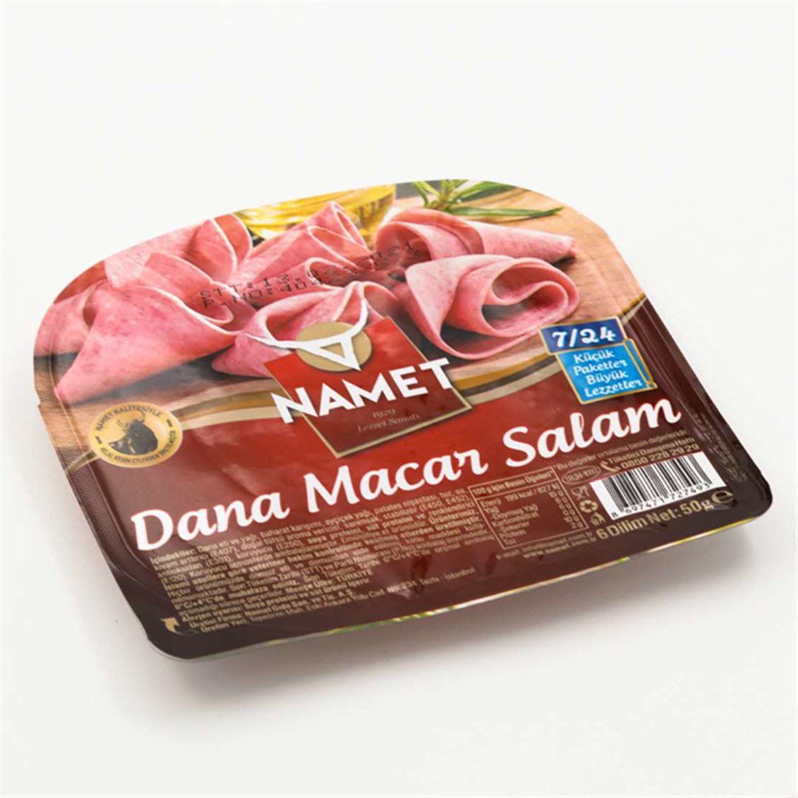 Namet 7/24 Dana Macar Salam 50 Gr