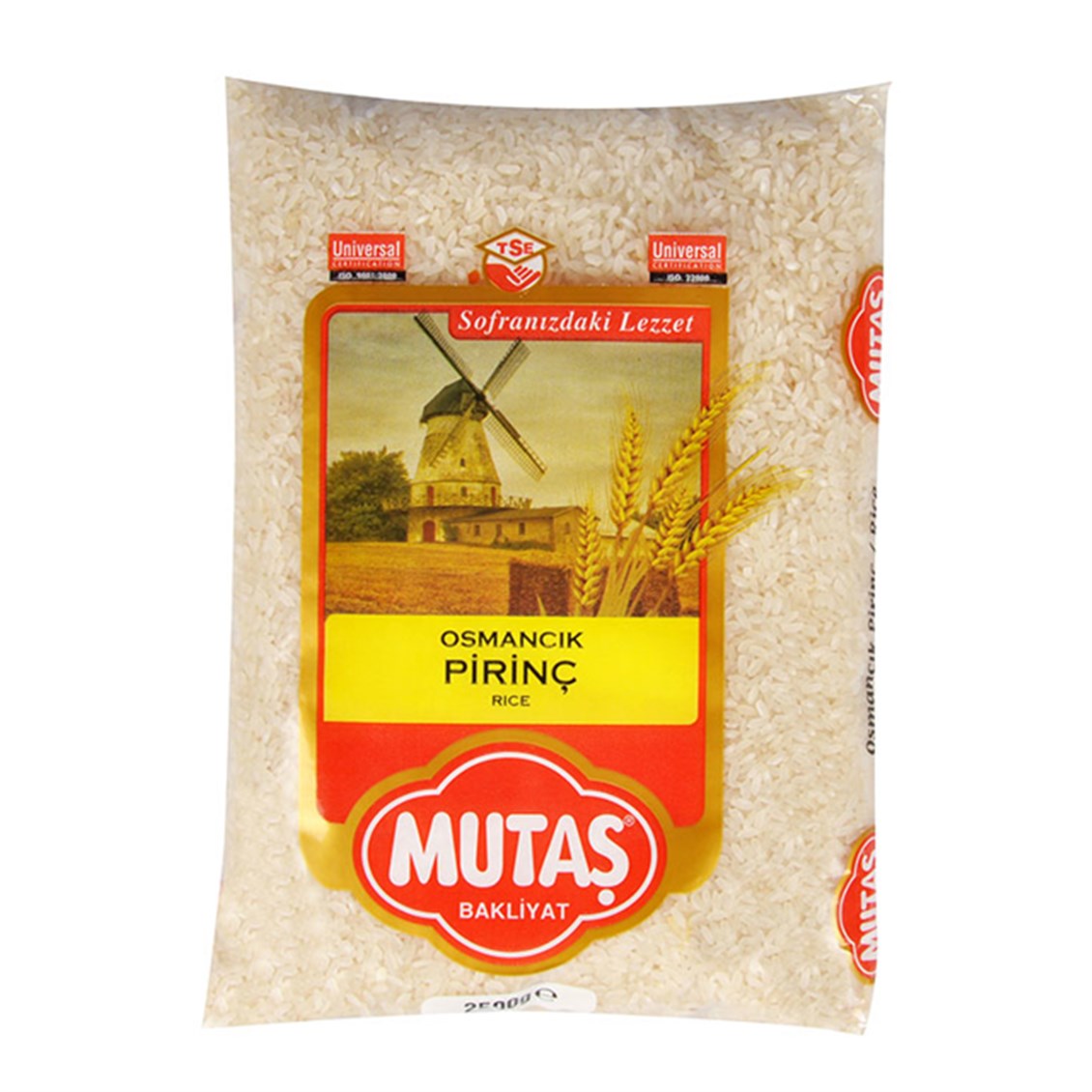 Mutaş Osmancık Pirinç 2.5 Kg