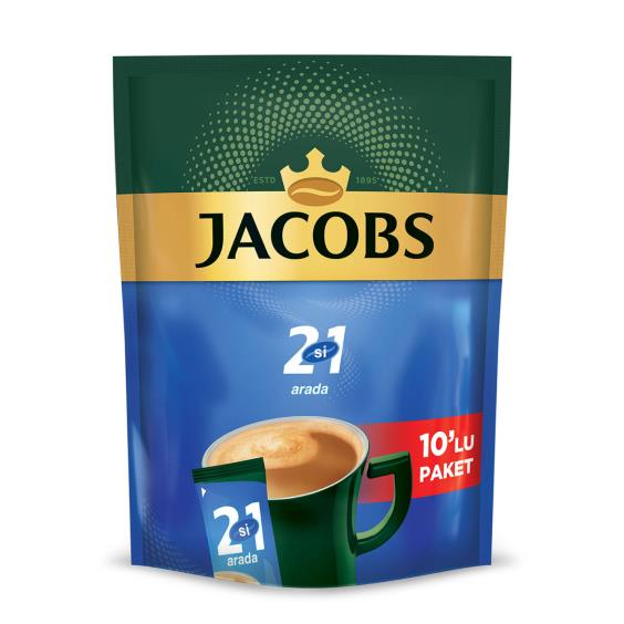Jacobs 2'si 1 Arada 140 gr 10'lu
