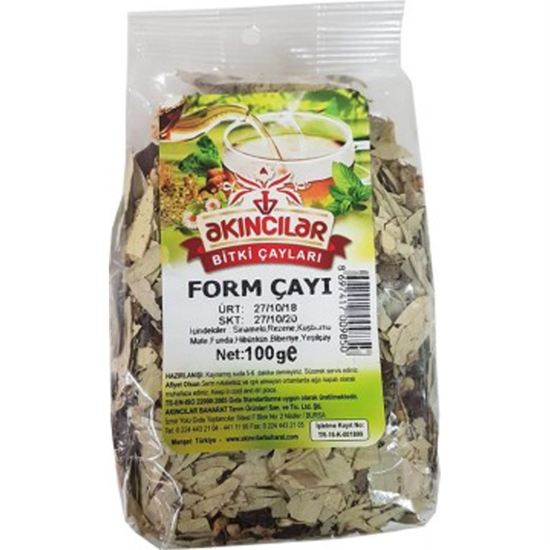 Akıncılar Form Çayı 70 Gr