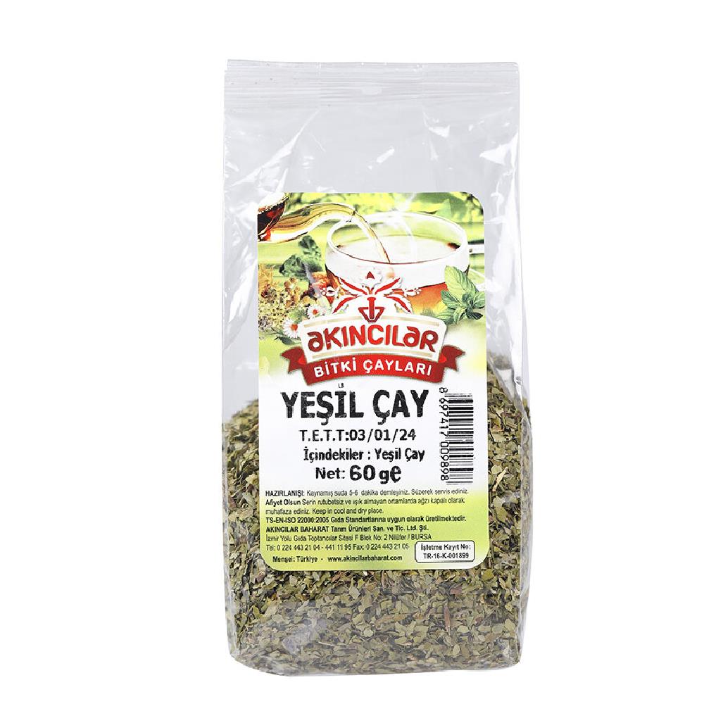 Akıncılar Yeşil Çay 60 gr