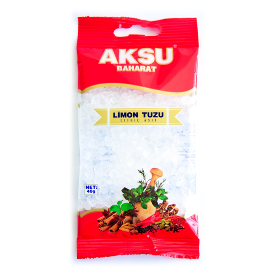Aksu Limon Tuzu 40 Gr