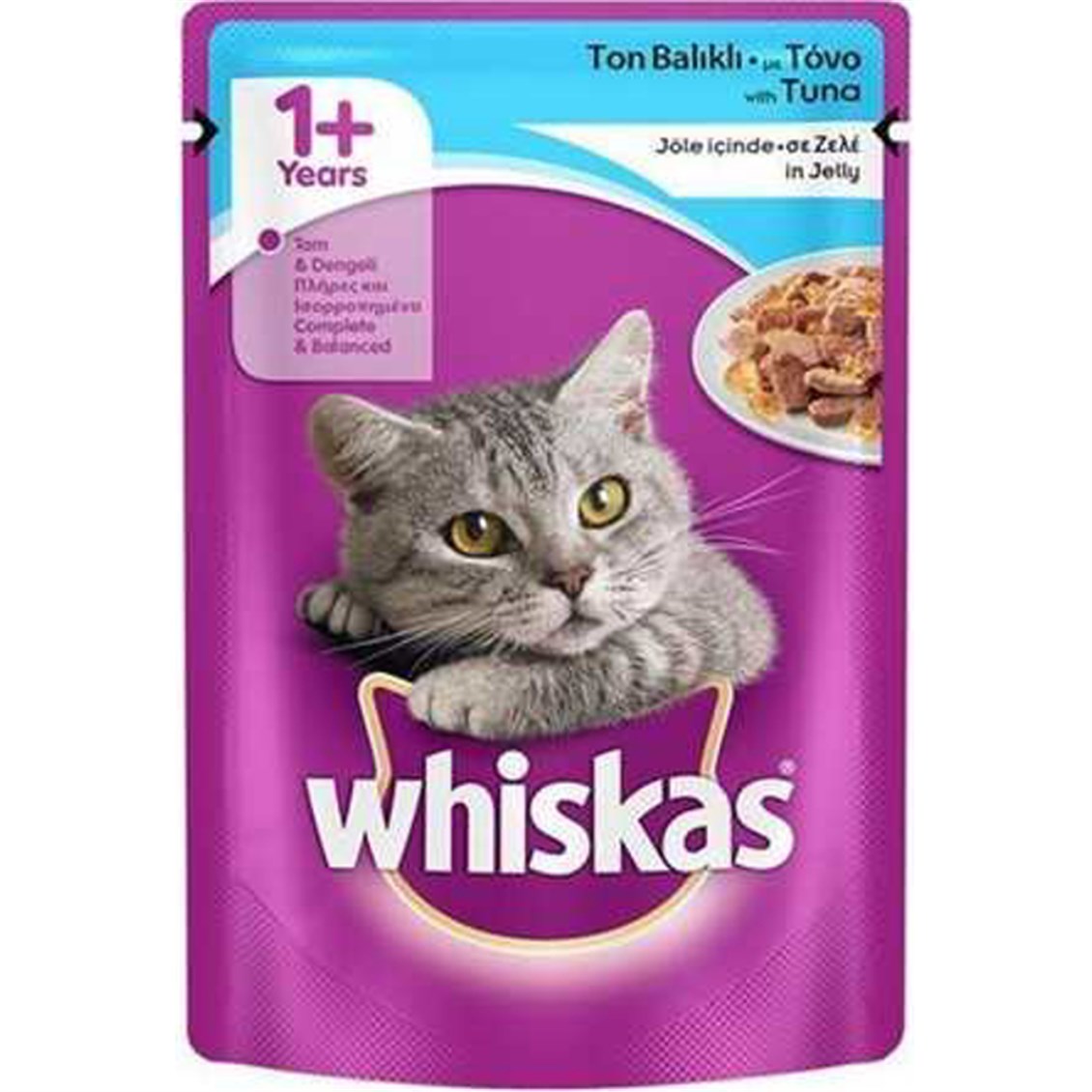 Whiskas Pouch Ton Balıklı 100 Gr