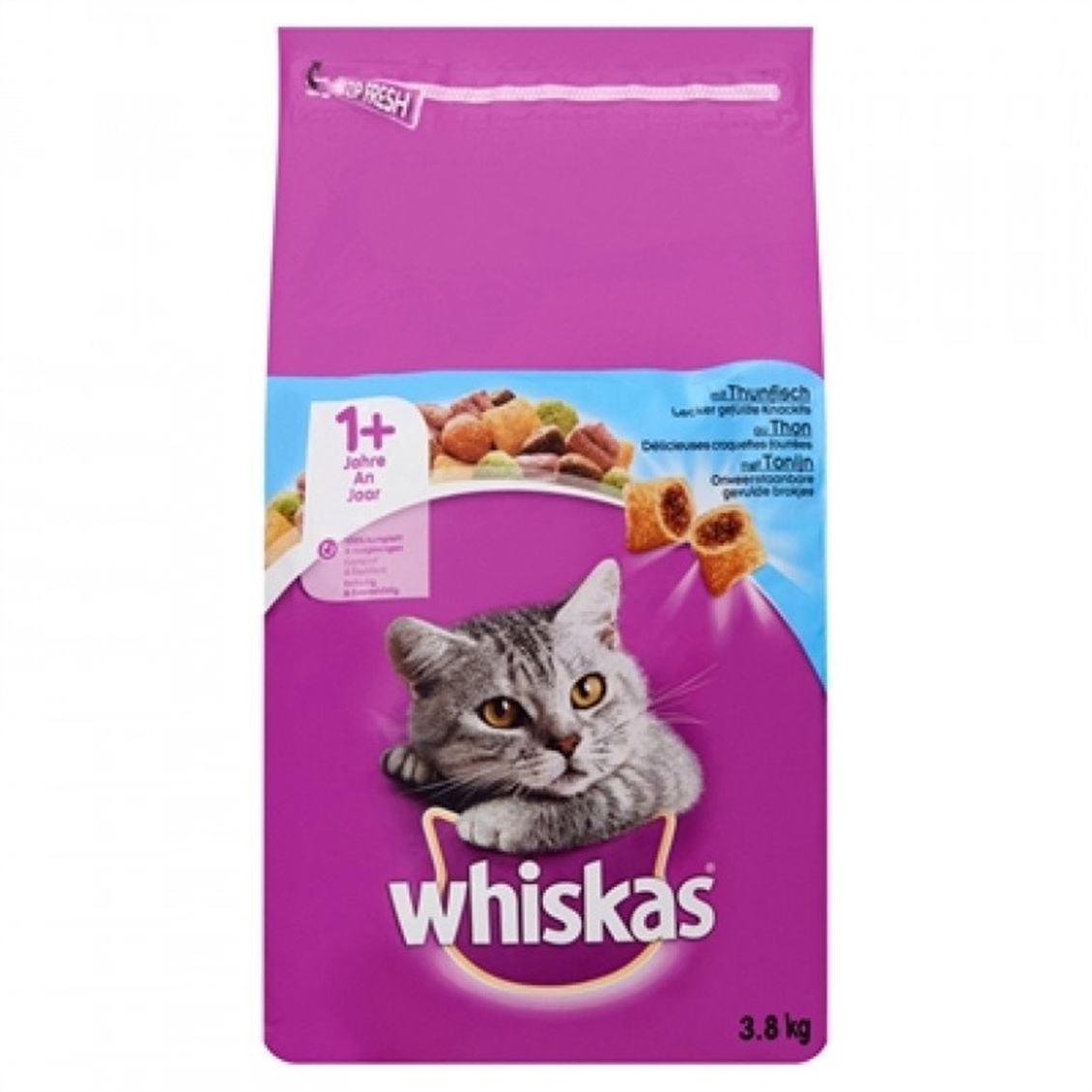  WHISKAS KURU TON BALIKLI 3800 GR 