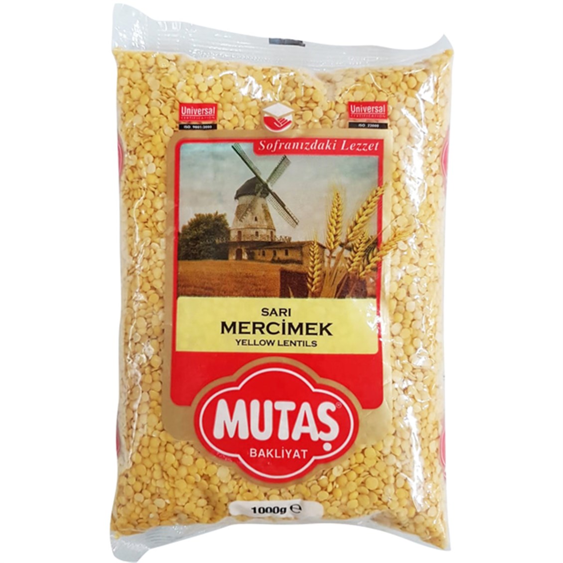 Mutaş Sarı Mercimek Kg