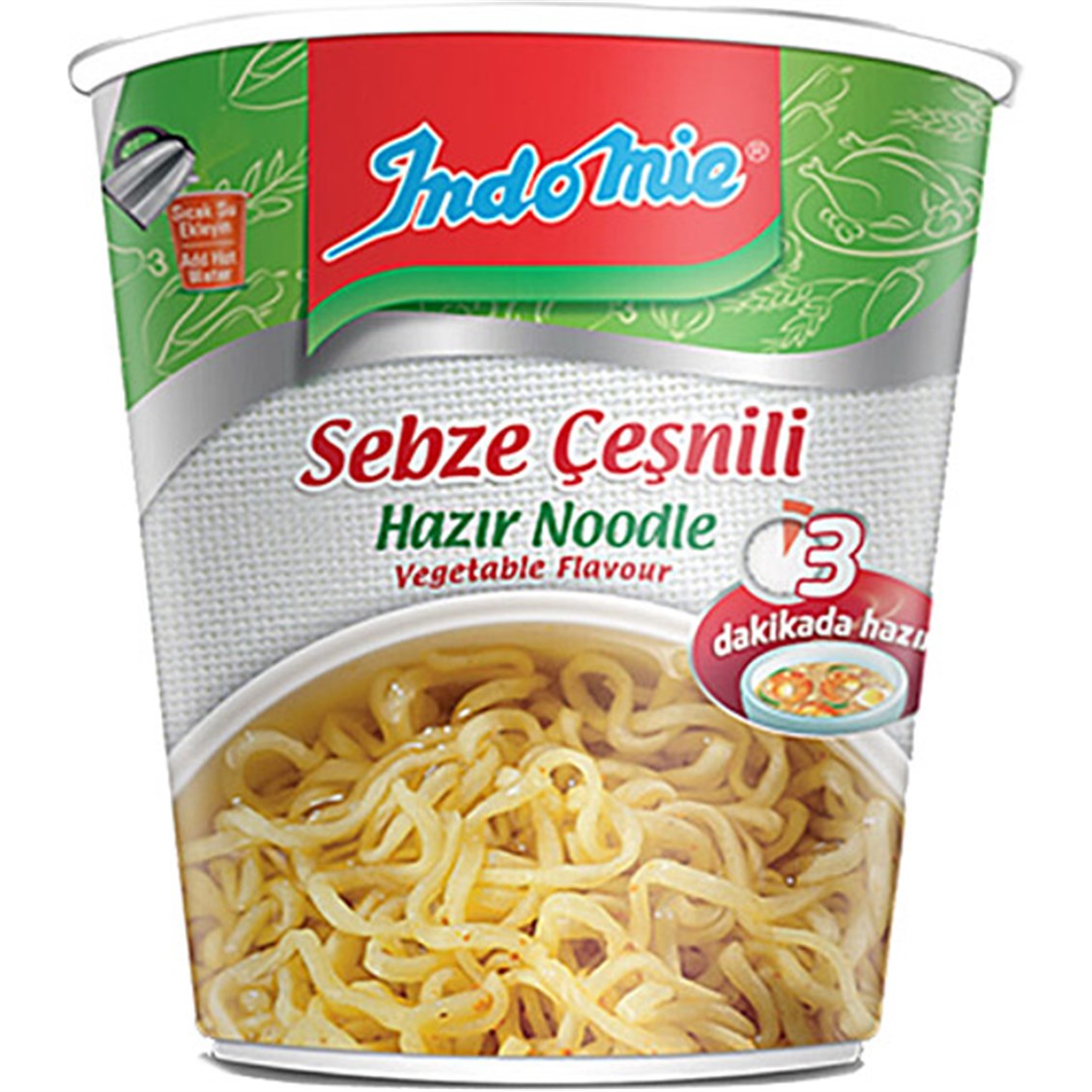 Indomie Sebze Çeşnili Noodle 60 Gr