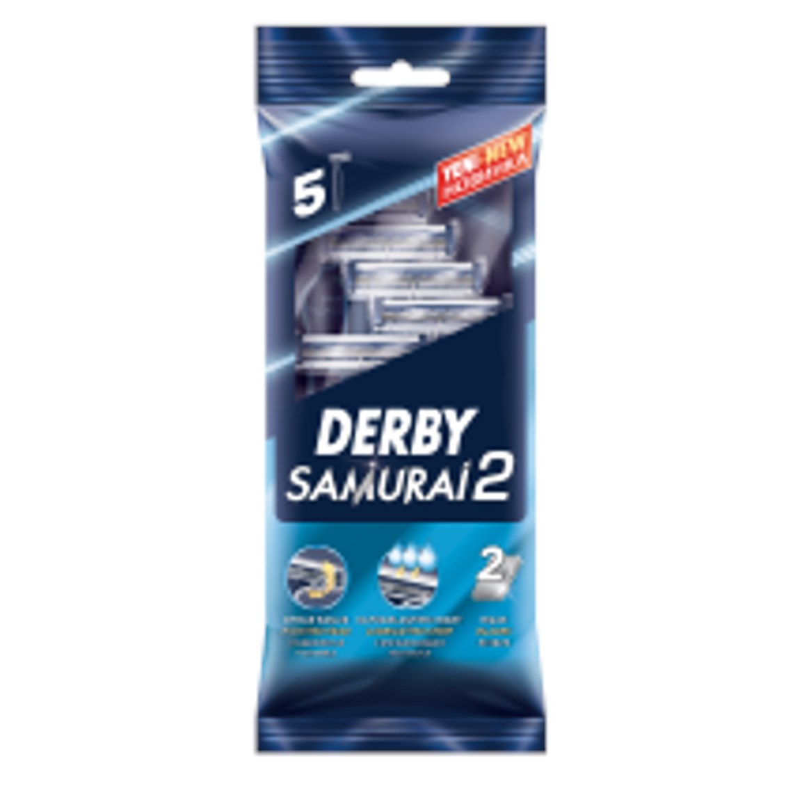 Derby Samurai Klasik 2 Poşet 5'Li