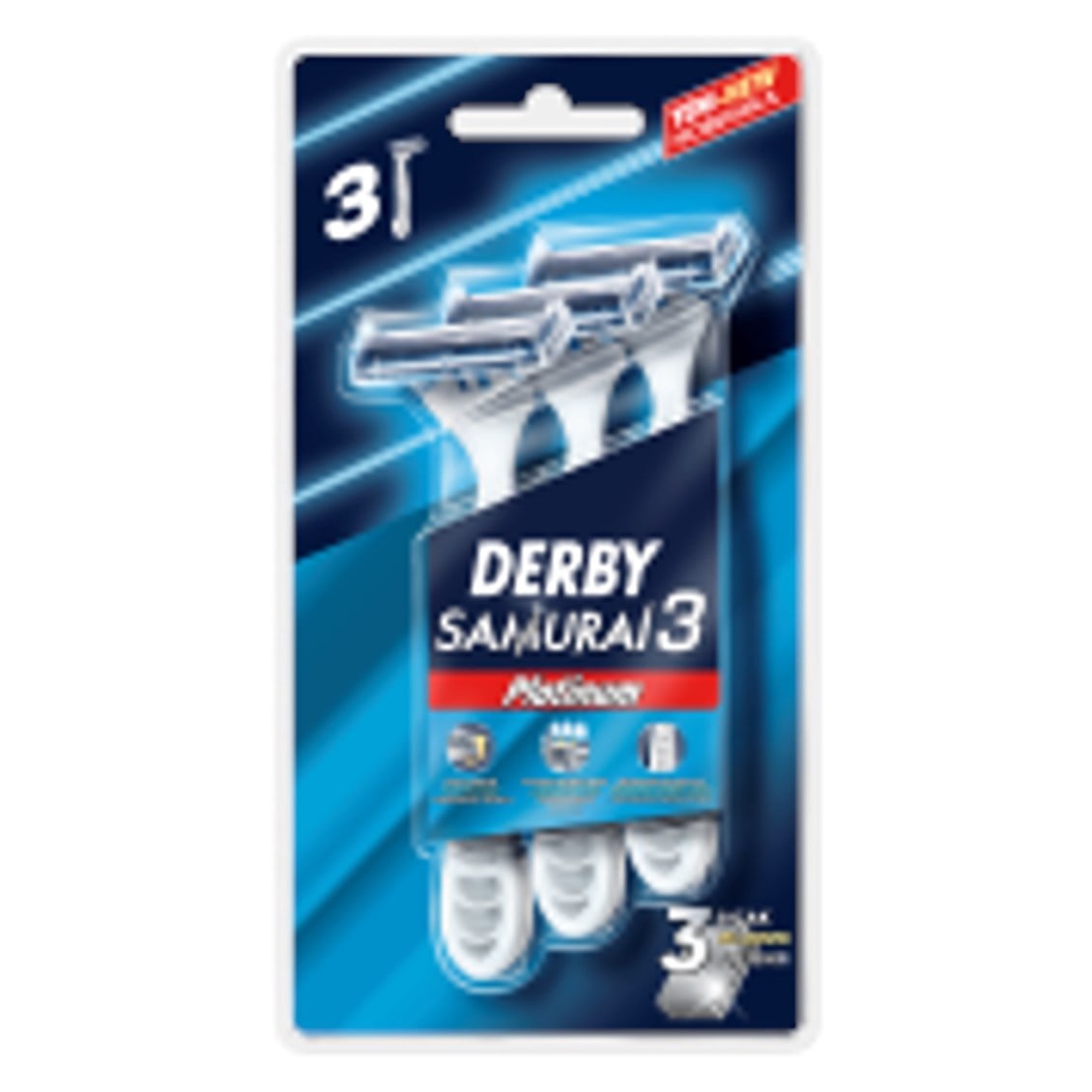 Derby Samurai Platınum 3 Blister 3'lü