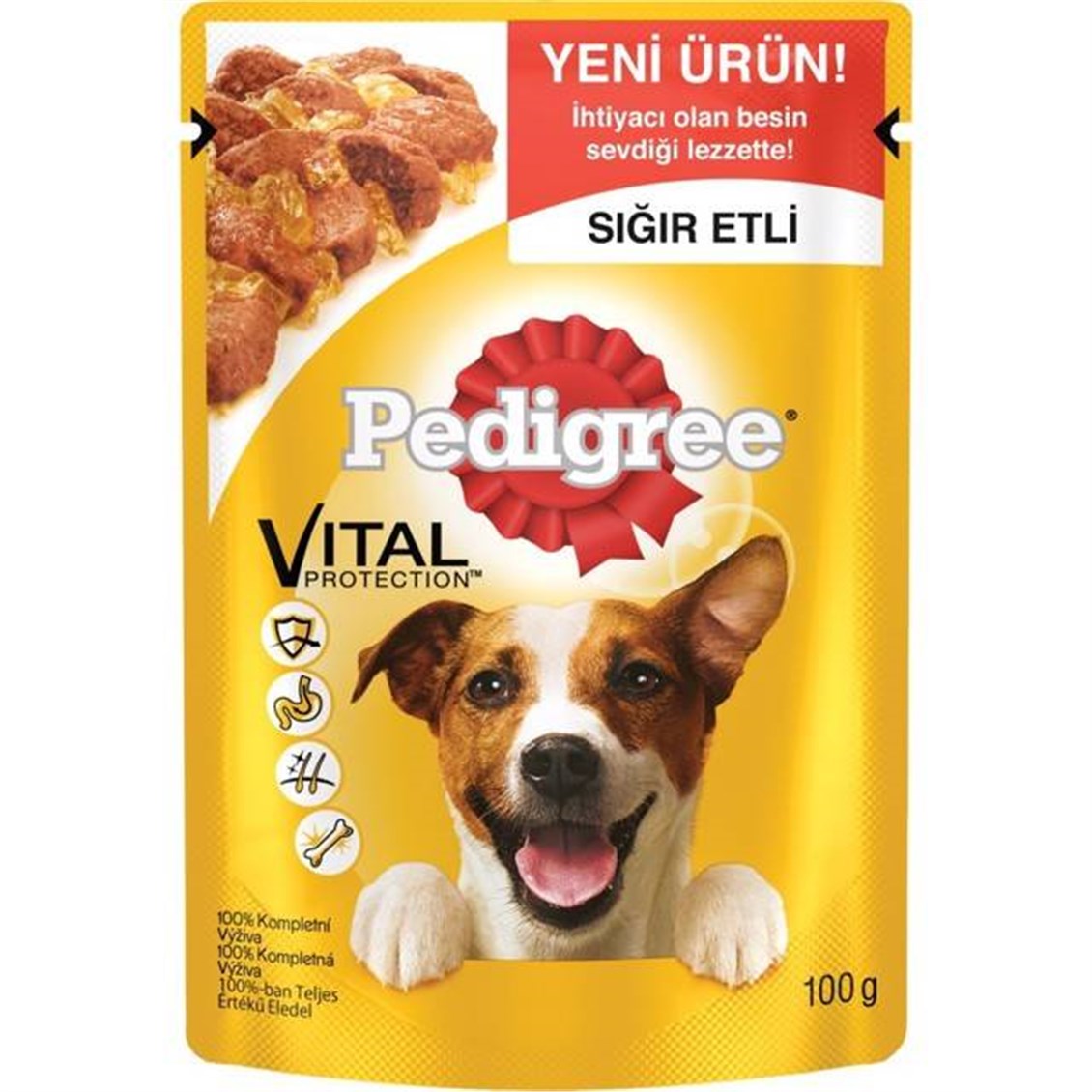 Pedigree Biftek Poşet Mama 100 Gr