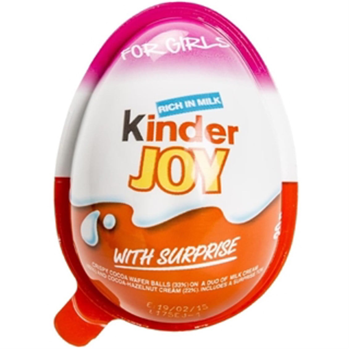 Kinder Joy T1 Kızlara Özel 20 Gr