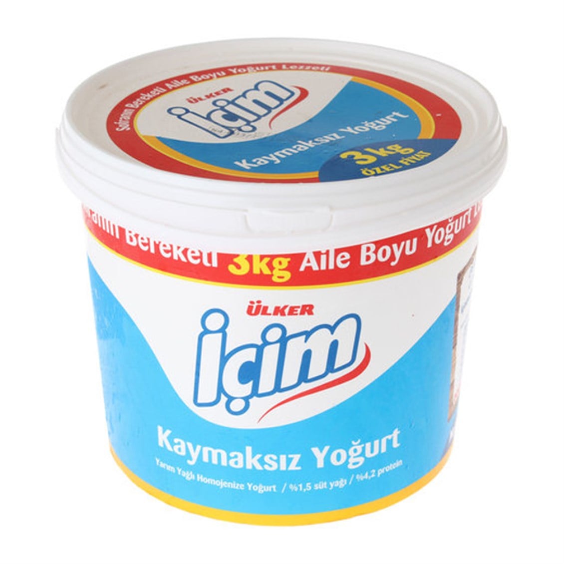 İçim Yarım Yaglı Yoğurt 3000 Gr