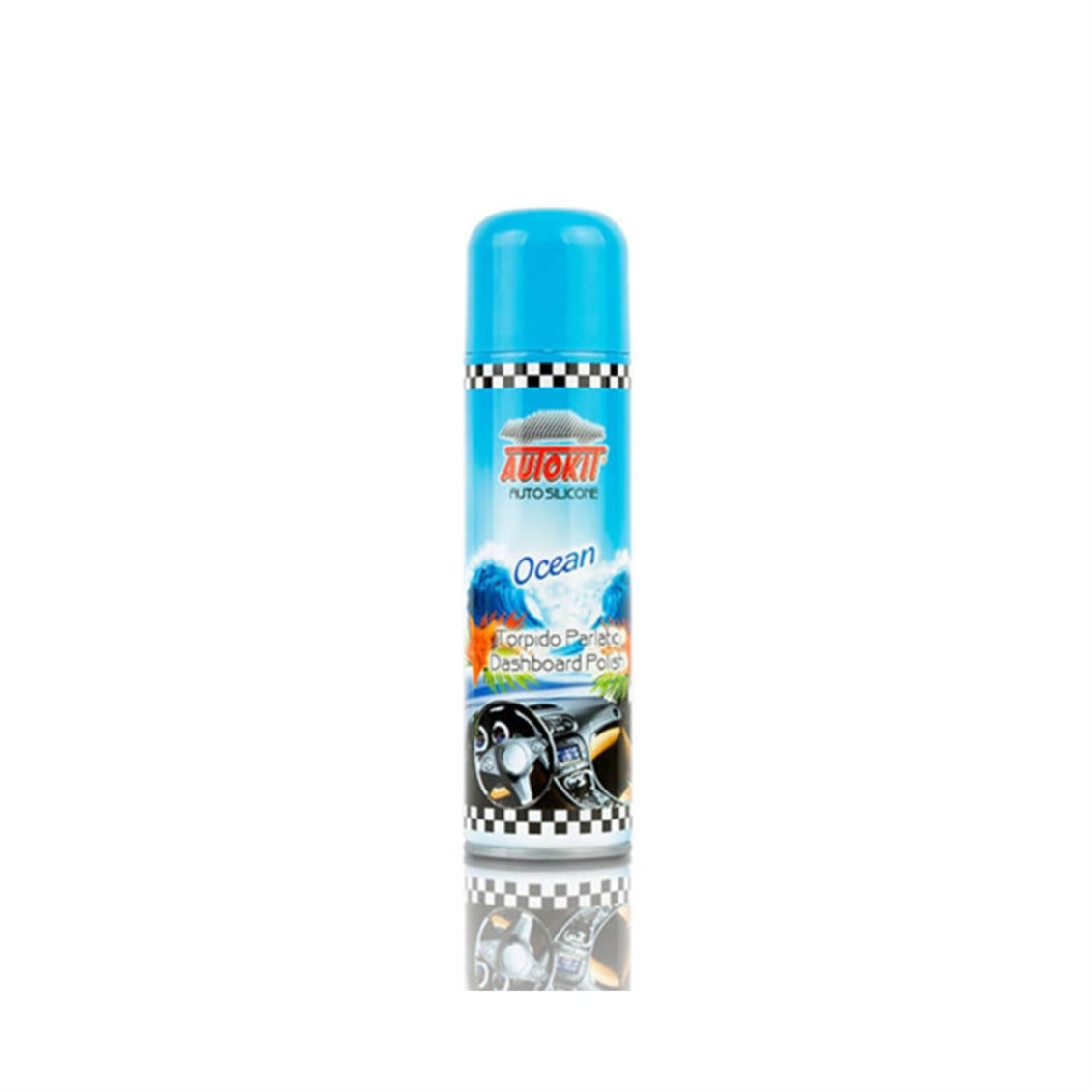 Autokit Torpido Parlatıcı Kokulu Oto Silikonu Okyanus 200 ml