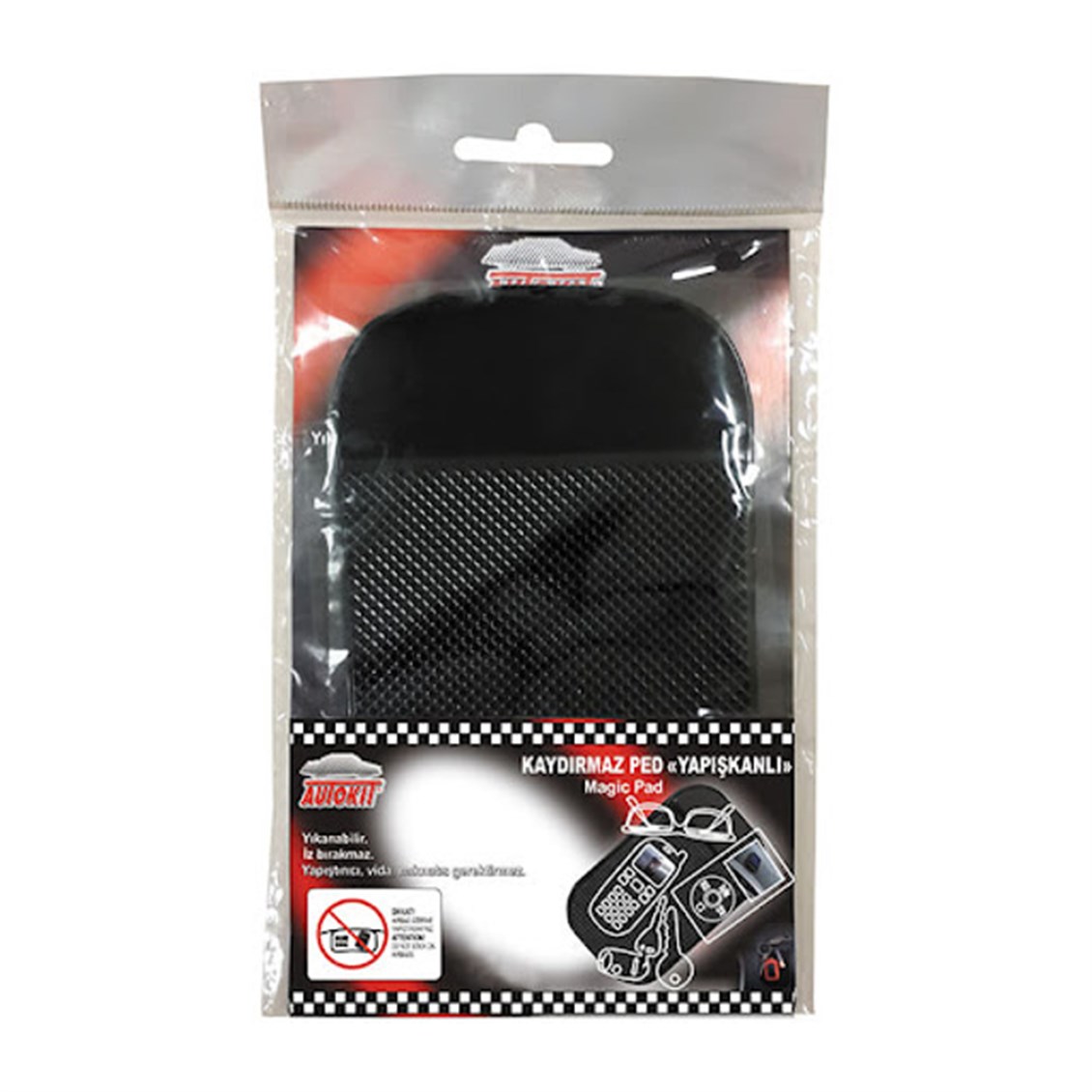 Autokit Yapışkanlı Kaydırmaz Ped