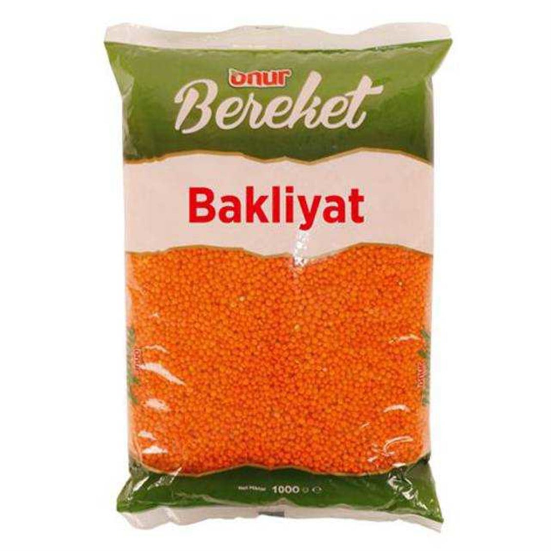 Onur Bereket Kırmızı Mercimek Kg