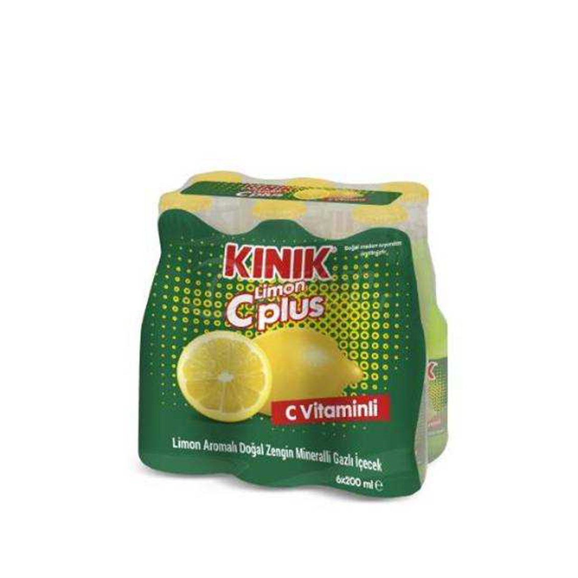 Kınık C+ Limon Aromalı Maden Suyu 6x200 ml