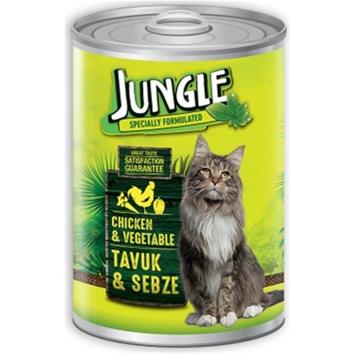  JUNGLE KEDI MAMASI KONS. 415GR TAVUK S 