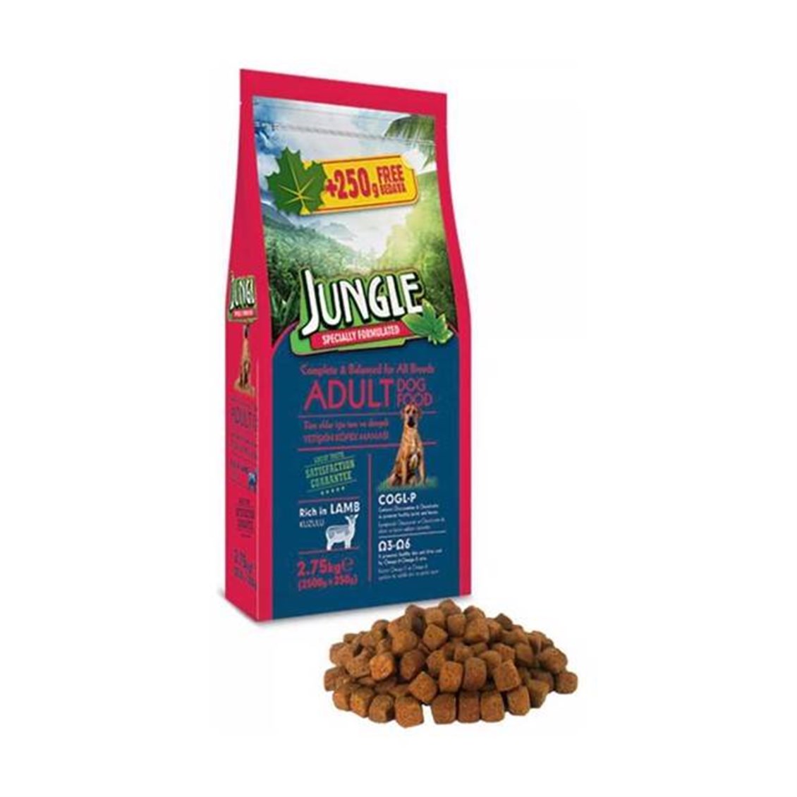 Jungle Kuzu Etli Yavru Köpek Maması 2.5 Kg