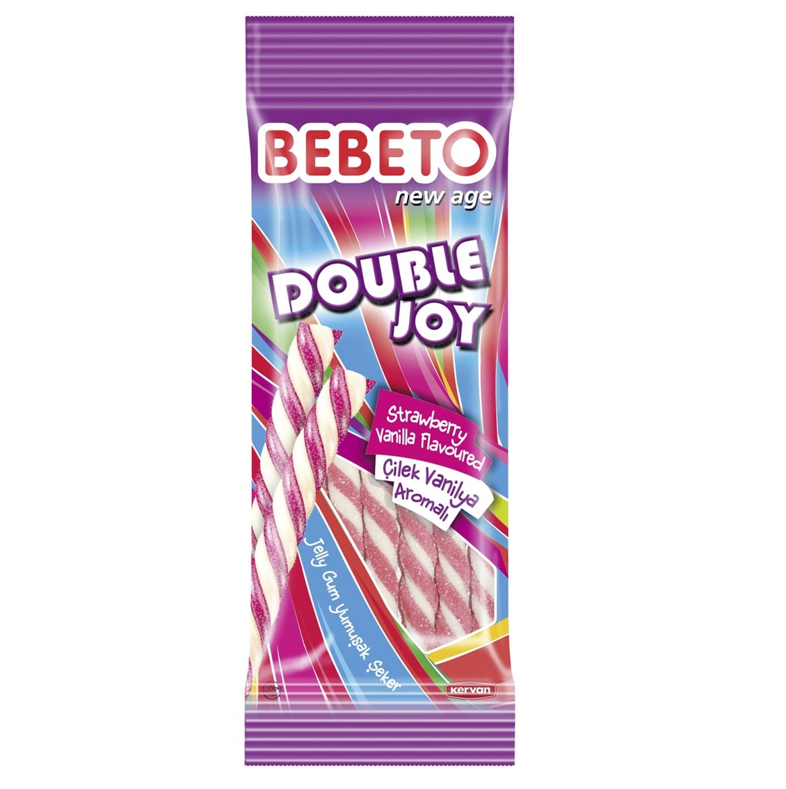 Bebeto Double Joy Çilek Vaninya Aromalı 75 gr