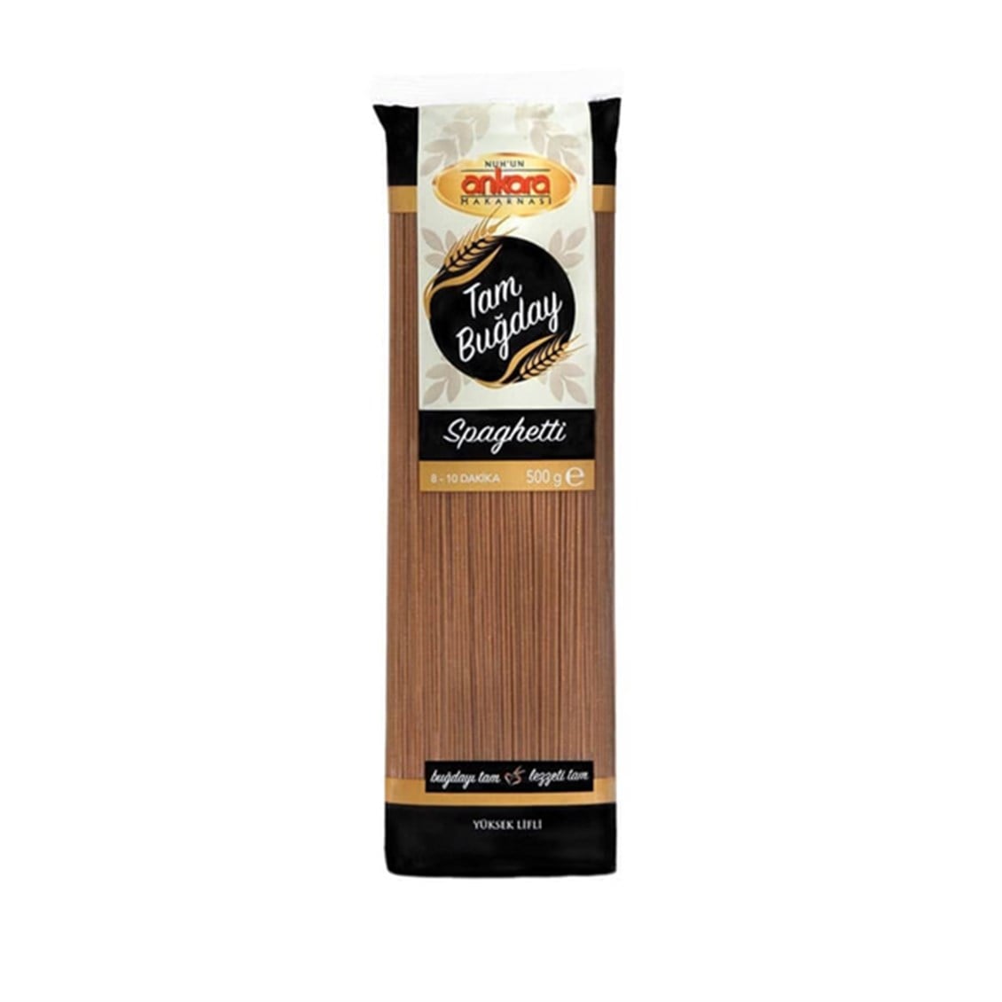 Nuhun Ankara Tam Buğday Çubuk Makarna 500 Gr