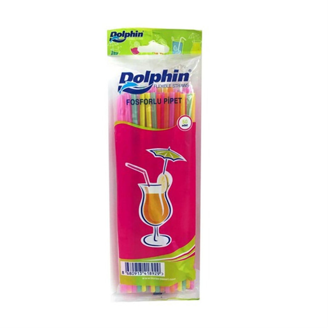 Dolphin Fosforlu Pipet 50'li