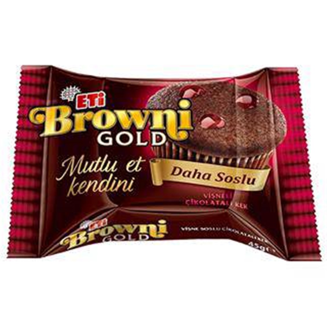 Eti Brownie Gold Vişneli Kek 45 Gr