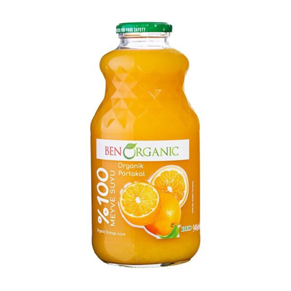 BenOrganic Organik Portakal Suyu 946 ml