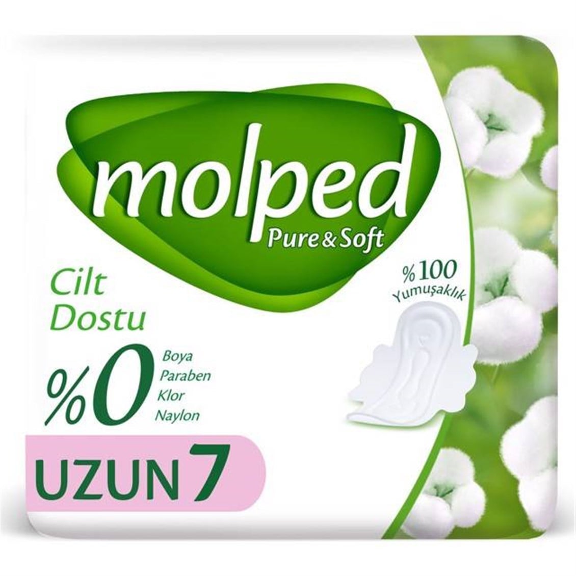 Molped Pure & Soft Tekli Uzun 7'li
