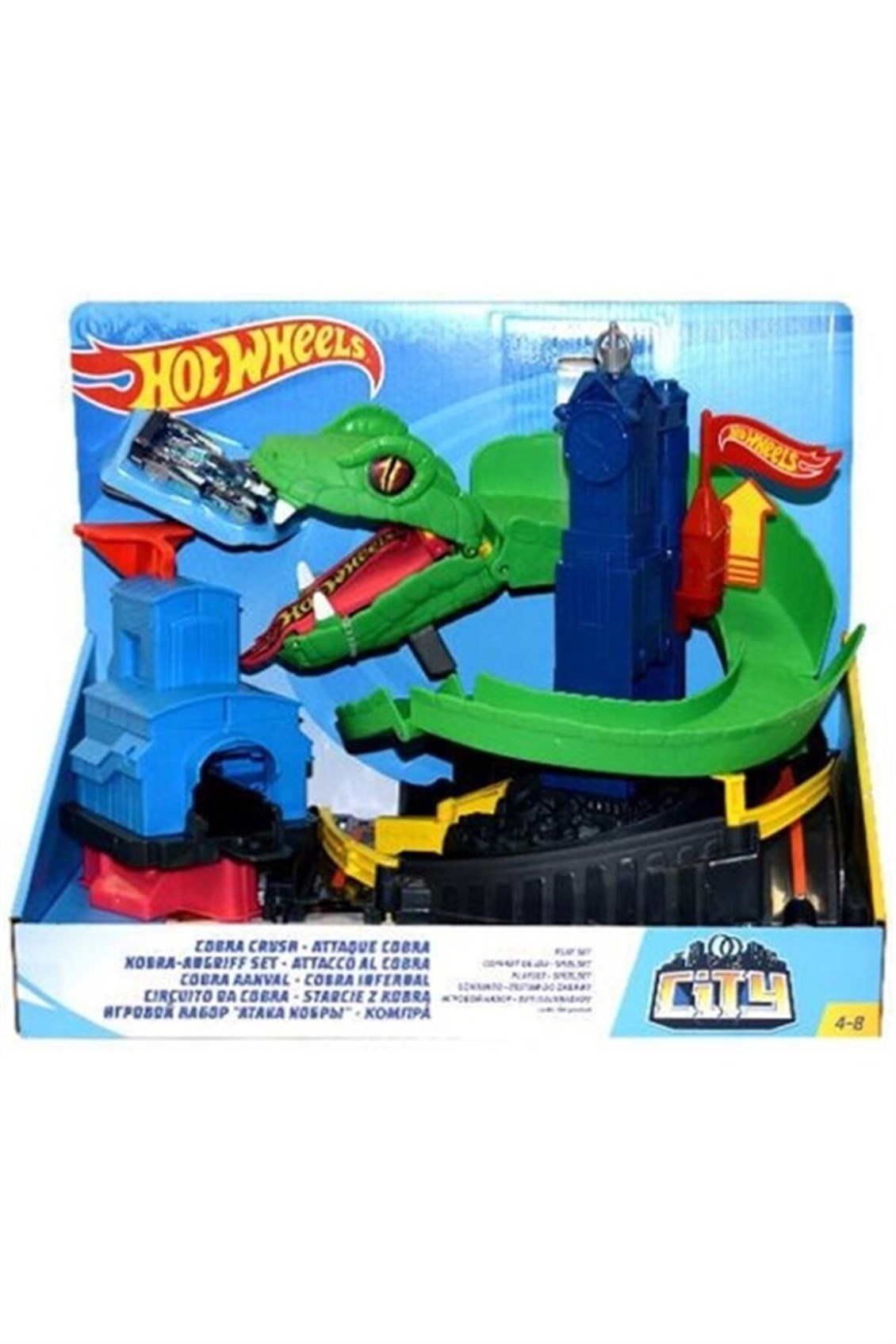 Hot Wheels Mate-Fnb20 Yılan Gecıdı Oyun