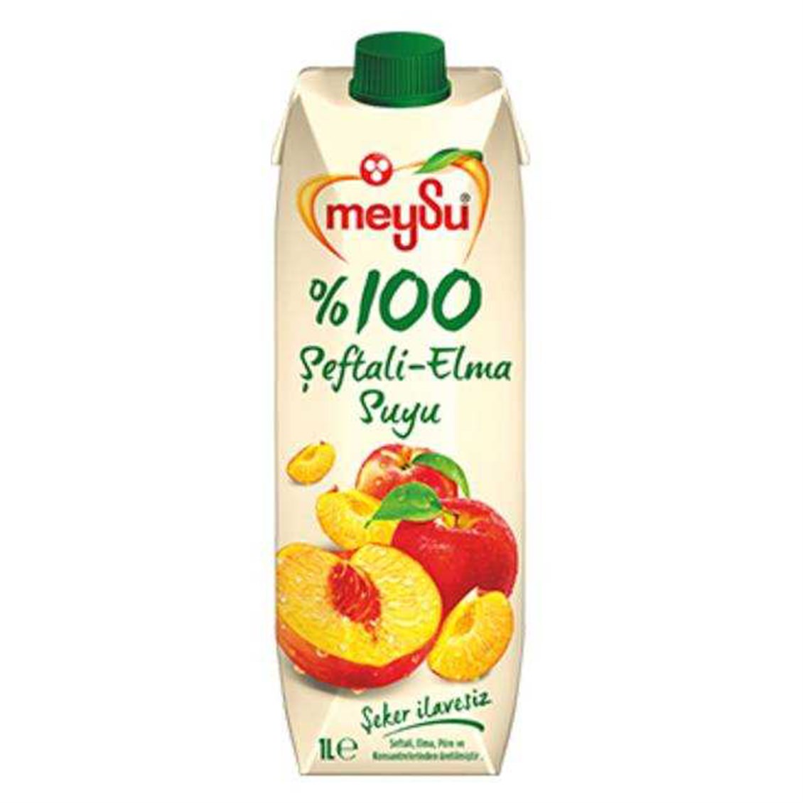 Meysu %100 Şeftali-Elma Suyu 1 Lt