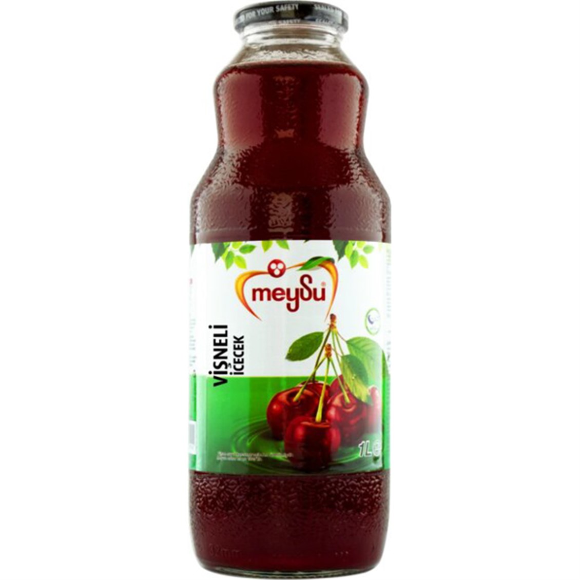Meysu Vişne Meyve Suyu Cam Şişe 1 Lt