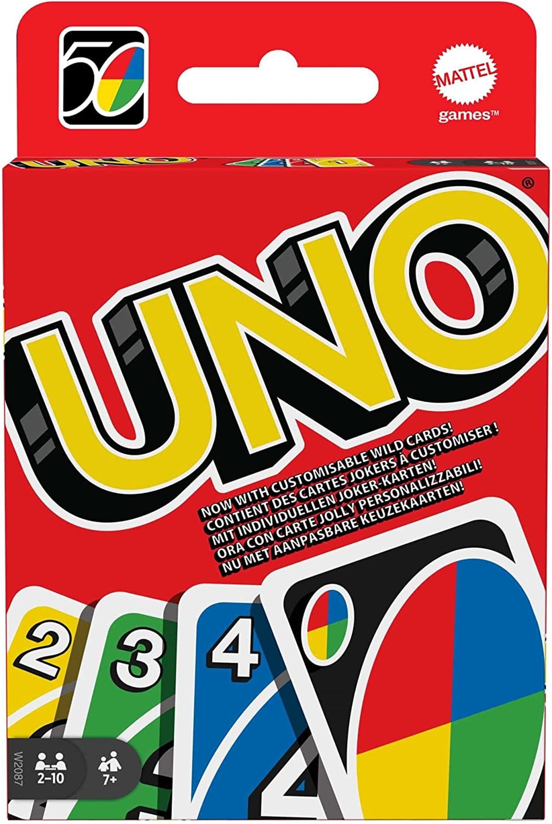 Mattel W2087 Uno Kartlar