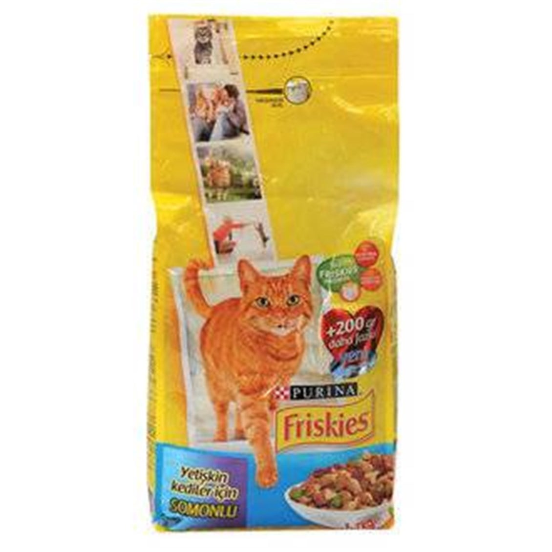 Friskies Somonlu Yetişkin Kedi Kuru Maması 1.7 Kg