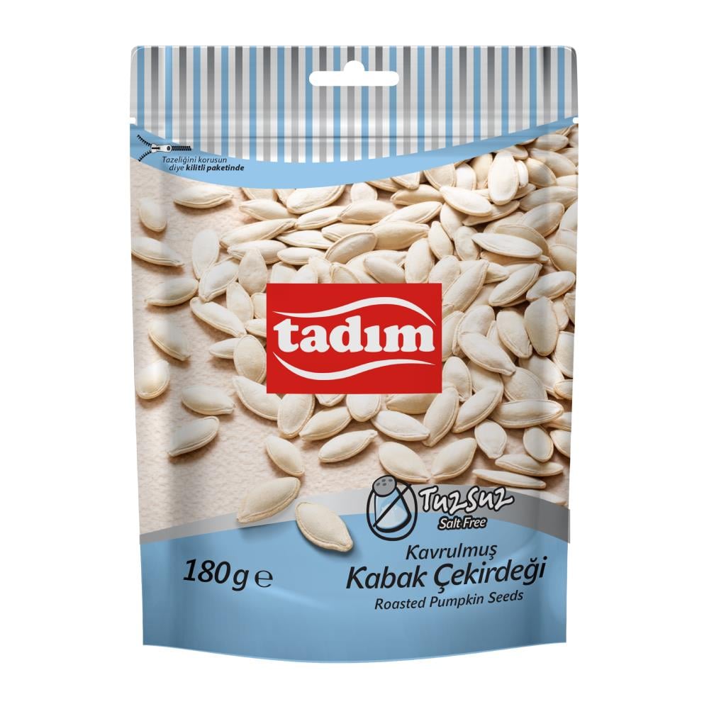 Tadım Kavrulmuş Tuzsuz Kabak Çekirdeği 180 gr