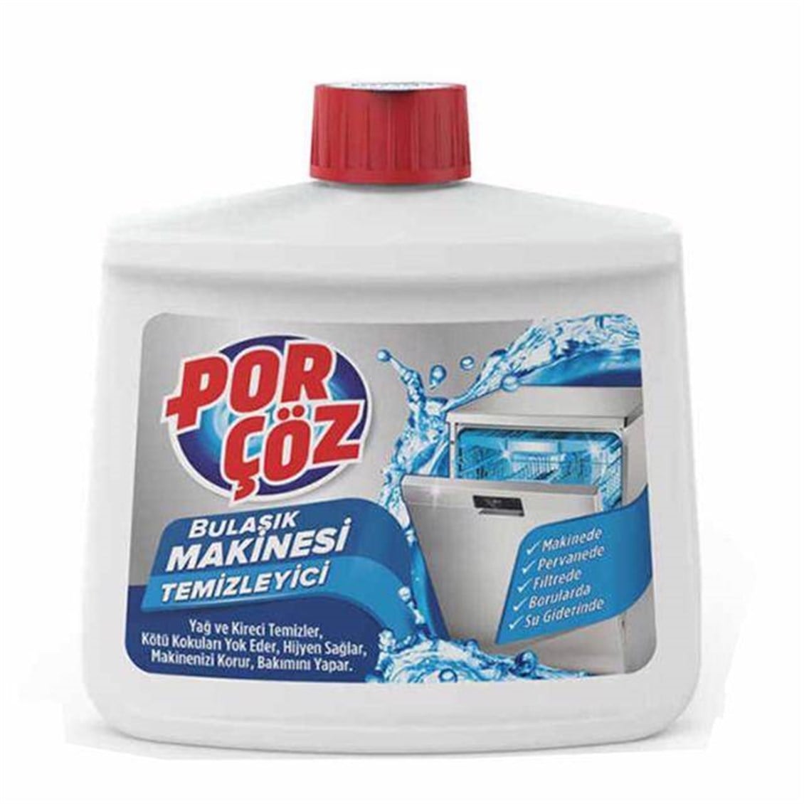 Porçöz Bulaşık Makinası Temizleyici 250 ml