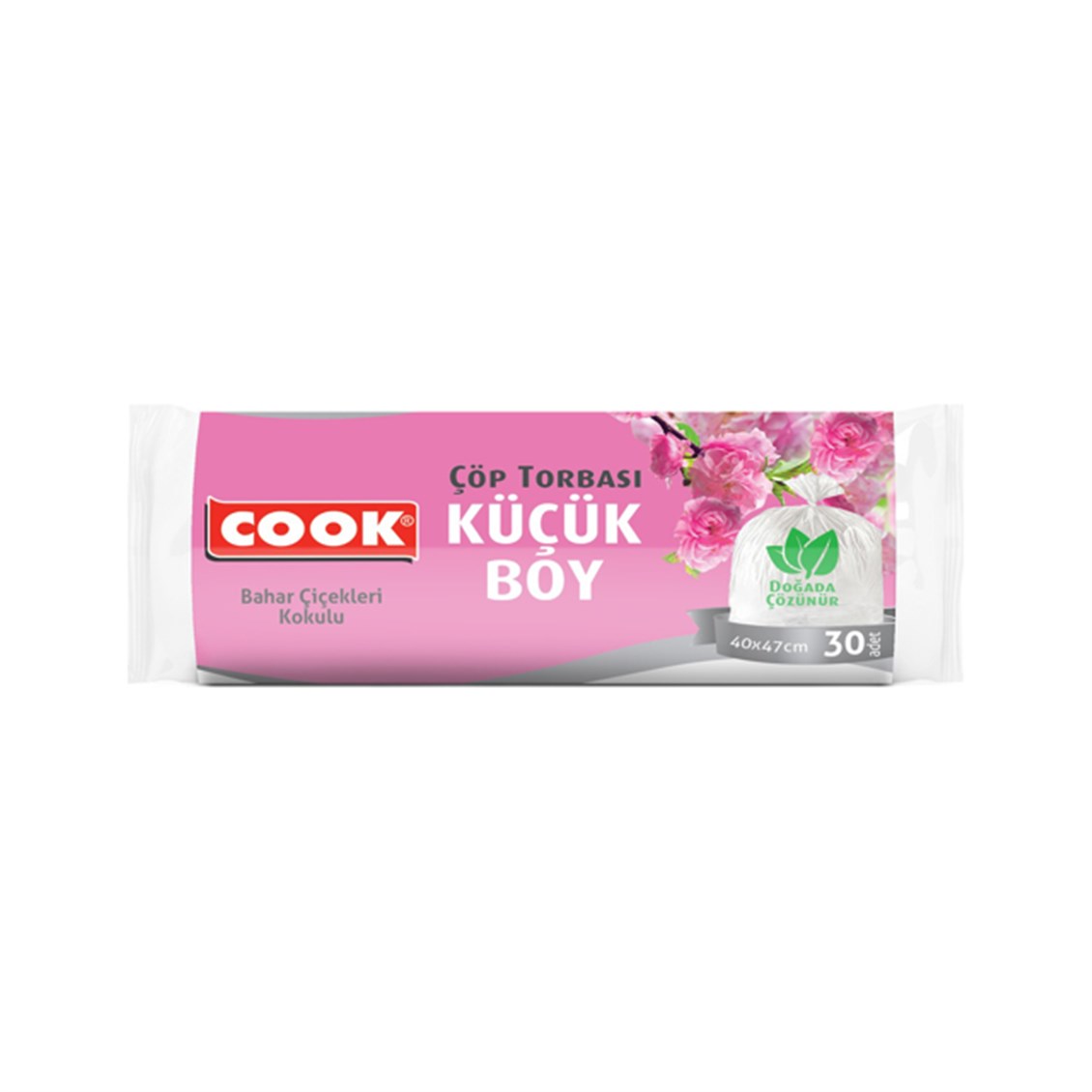 Cook Küçük Boy Çöp Torbası Bahar Çiçekleri