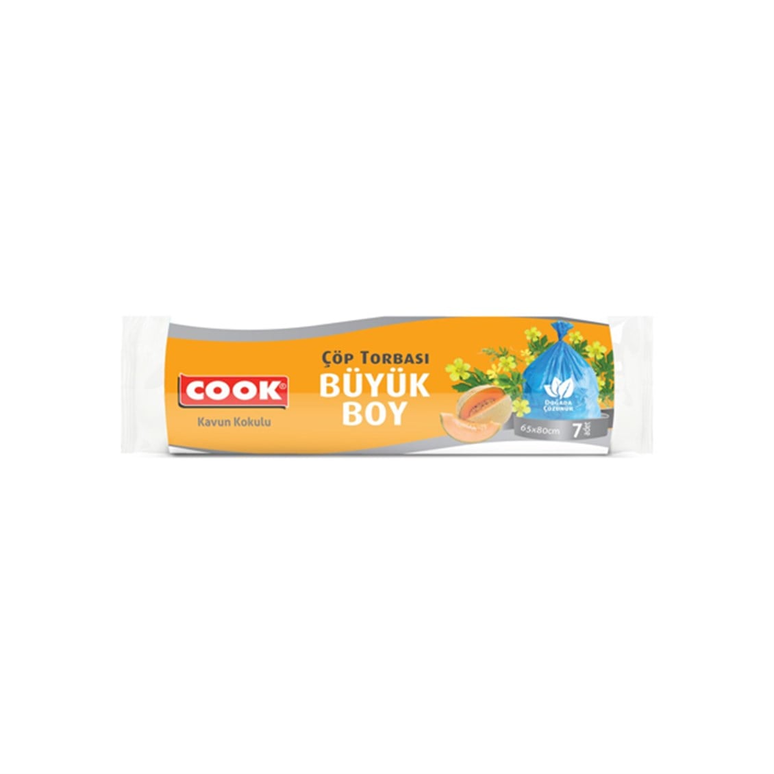 Cook Büyük Boy Çöp Torbası Kavun 7'li