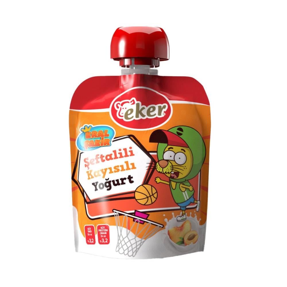Eker Meyveli Yoğurt Şeftali Kayısı 65 gr