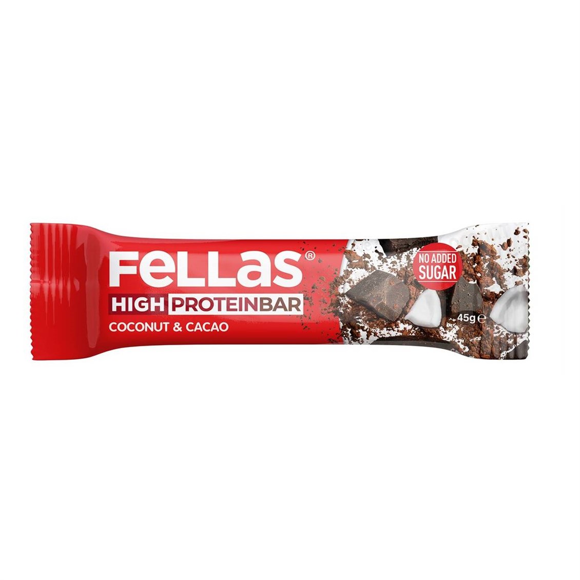 Fellas Hindistan Cevizli Kakaolu Protein Bar 45 Gr