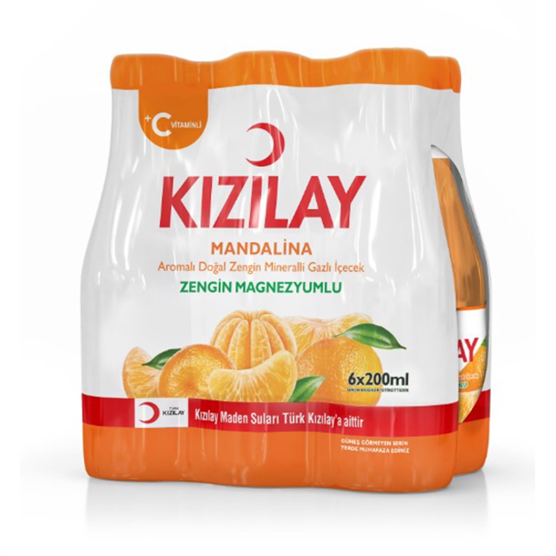  KIZILAY SODA MANDALINA 6*250ML 