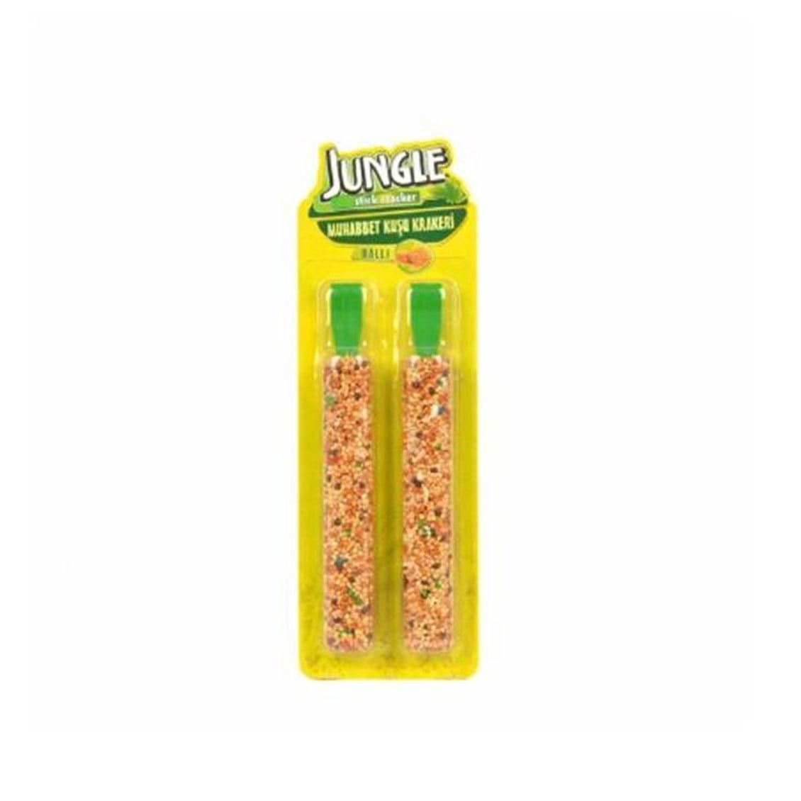 Jungle Ballı Muhabbet Kuşu Krakeri 2'li Lüx