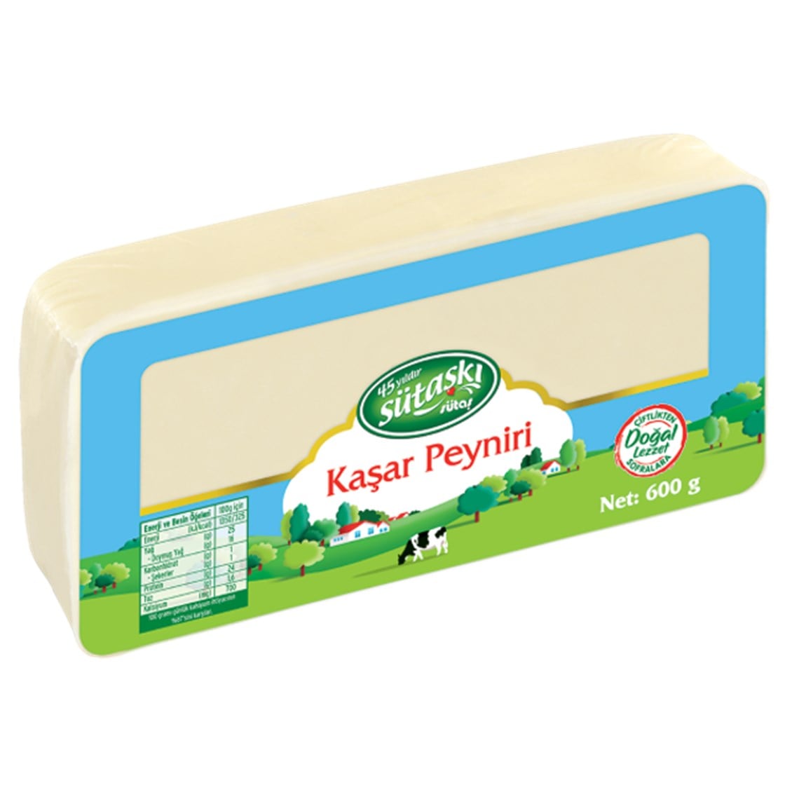 Sütaş Taze Kaşar Peyniri 600 Gr